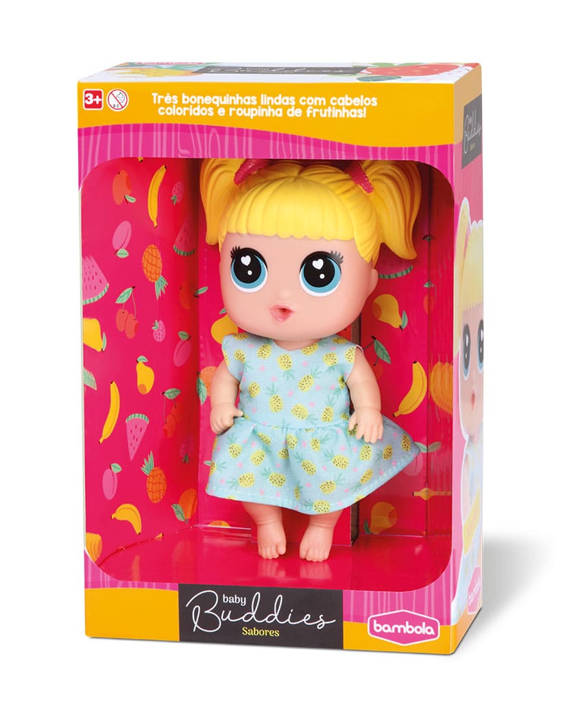 Boneca Mini Baby Babilina Banho Bambola (728)